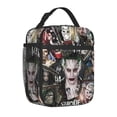 thumbnail image 2 of Suicide Joker Squad Lunch Bag Portable Insulated Tote Bento Bag Office Picnic Cooler Thermal Handbag, 2 of 8