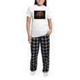 thumbnail image 5 of CafePress - Angry Tiger Breaking Through Glass Pajamas - Women's Short Sleeve Print T-Shirt and Pants Light Cotton Pajama Set, 5 of 7