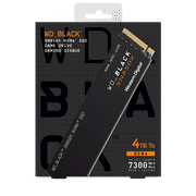 WD_BLACK SN850X NVMe SSD Gaming Storage, 4TB - WDBB9G0040BNC-WRSN