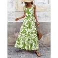 thumbnail image 2 of PRETTYGARDEN Women Dresses Summer Floral Sleeveless Maxi Dress Casual Spaghetti Strap Tiered Flowy Beach Long Dress, 2 of 8