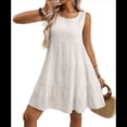 thumbnail image 1 of Vestidos de Verano para Mujer 2025, Sueltos, Informales, para Playa, Sin Mangas. XL, 1 of 10
