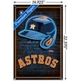 thumbnail image 3 of MLB Houston Astros - Neon Helmet 23 Wall Poster with Push Pins, 14.725" x 22.375", 3 of 6