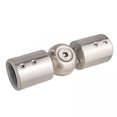thumbnail image 1 of Conector de varilla,Conector de varilla Conector de codo con bisagras,Acero inoxidable resistente ajustable Ventana salediza,Conector de varilla de esquina Conector de codo universal,Conector, 1 of 8