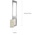 thumbnail image 5 of Endura Flap Pet Door  Thermo Panel 3e Bronze Frame  Large 77.2580.25, 5 of 5