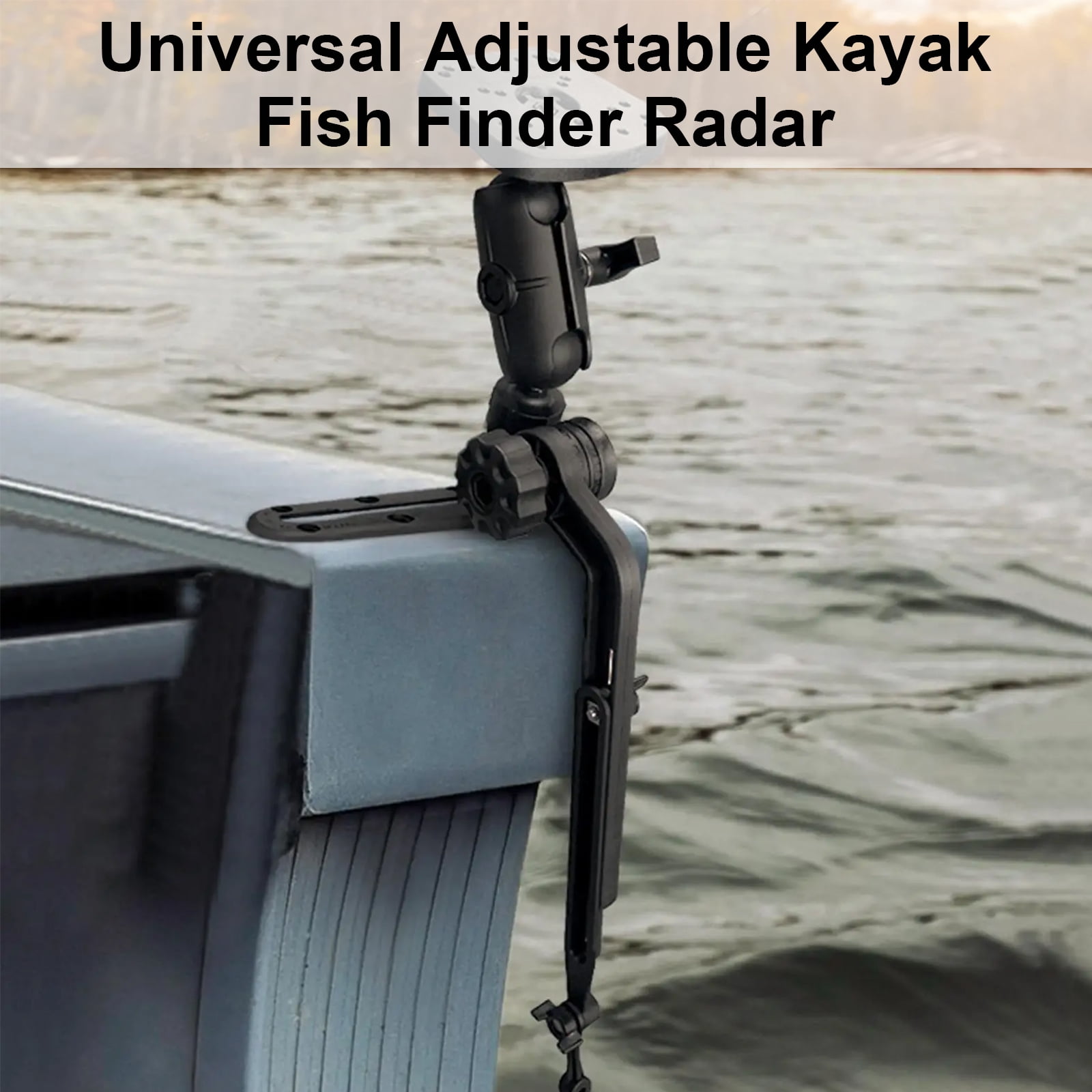Kayaks Fish Finder Mount Marine Kayaks Transducer Mounting Arm Electronic Fish Finder Mount Base Kayaks Accessories