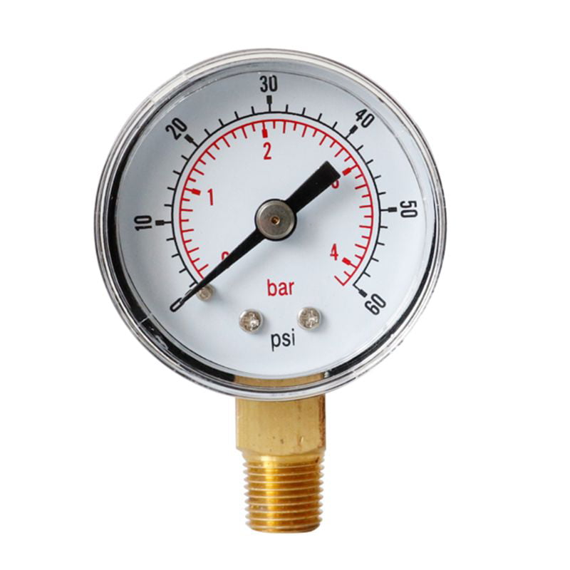 40mm Air Pressure Gauge large selection 1.1/2 in dia. 15 PSI to 300 PSI 
