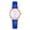 Blue, variant on YZZZJZQL Watch For Women Casual Arabic Numbers Leather Analog Quartz Watch Waterproof Watches Blue