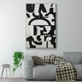 thumbnail image 2 of Prosperous Elements V11 Framed Premium Gallery Wrapped Canvas - Ready to Hang - 27 x 41 - White Floating Frame, 2 of 9