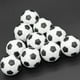 thumbnail image 5 of Mini balones de fútbol de 28mm/1,1 pulgadas, fútbol de mesa clásico, balones de fútbol de mesa de gran elasticidad, blanco y negro, 12 Uds. Inevent OD006728-00, 5 of 7
