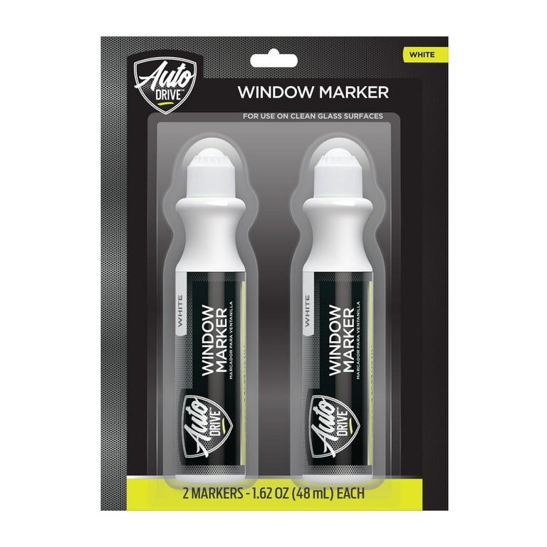 2 PACK) Window Marker 24 ml each Temporary Paint for Glass Windows