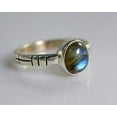 thumbnail image 2 of Navya Craft Labradorite Oval 925 Sterling Silver Handmade Women Statement Ring Size 13.0, 2 of 4