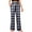 BK15-Black, variant on Inglocry Plaid Pajama Pants Women - Fluffy Warm Fleece Pj Bottoms Soft Sleep Lounge Pants with Pockets Gray XL