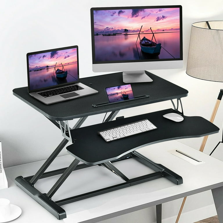 Walmart standing desk converter discount