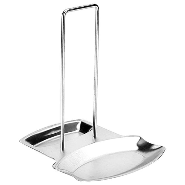 Yuarrent Soporte para tapa de olla con bandeja, organizador de tenedor y cuchara de cocina, herramienta de cocina, espátula, soporte para vajilla, Cocina y Comedor Yuarrent HA066929-00