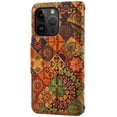 thumbnail image 4 of for Samsung S24 Cork Wood Phone Case Wallet, Retro Floral Folio Flip Book Cover Magneitc Closure, ID Credit Card Holder Coin Cash Slot, Kickstand Support (Kaleidoscope Art Pattern), 4 of 6