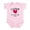 Petal Pink, variant on CafePress - I Love My Nana And Papa Body Suit - Baby Light Bodysuit, Size Newborn - 24 Months