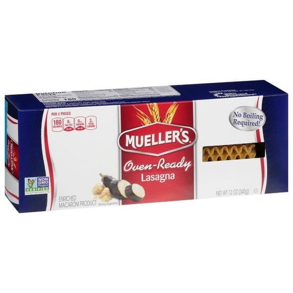 Mueller's Lasagna 12 oz (Pack of 2)