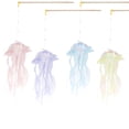 thumbnail image 3 of tredstone Handheld luminous jellyfish lantern rainbow ribbon pendant, 3 of 9