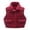 Red, variant on KAUOD Boys Cargo Puffer Vest Zip up Collar Winter Padded Sleeveless Jackets Kids Toddler Snap Button Pockets down Outwear