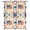Red, Navy, Tan, variant on Outdoor Curtains for Patio Waterproof, American Map Windproof Pravicy Outside Porch Blackout Curtain, Patriotic 250 Freedom Independence Day Sun Blocking Grommets Curtains for Cabana Gazebo 54"x84"