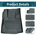 thumbnail image 3 of Custom Making TPE Rubber Car Floor Mats For 2012-2017 Chevrolet Equinox & GMC Terrain/Terrain Denali All Weather Protection, 3 of 8