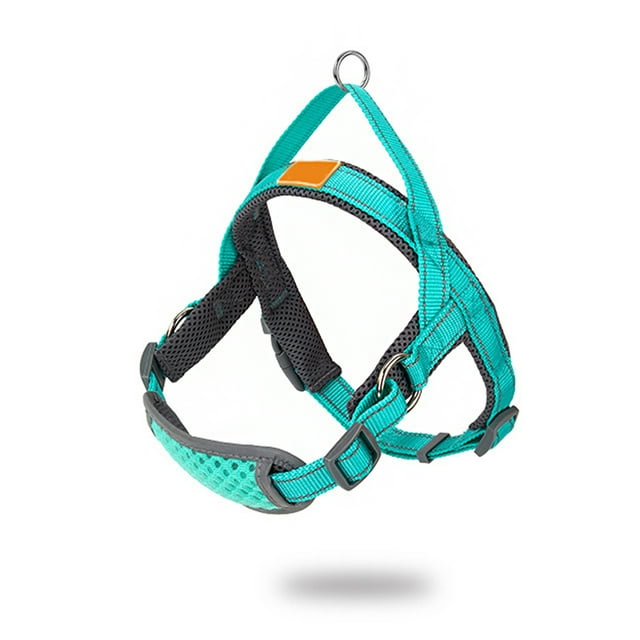 maskred Pet Vest Harness Dog Strap -proof Breathable Brace Sling Reflective Leash for Small Medium Large Dogs Green L