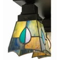 thumbnail image 3 of Meyda Tiffany 144231 Mackintosh Leaf 4 Light 23" Wide Semi-Flush Ceiling Fixture -, 3 of 7