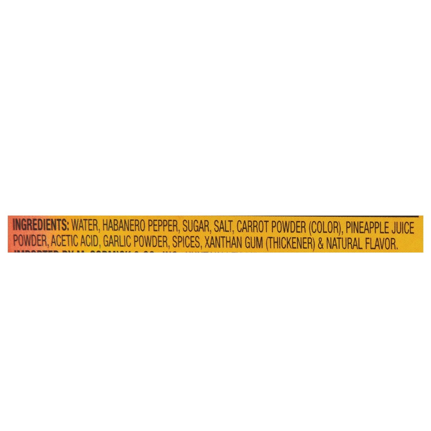 Cholula Sweet Habanero Hot Sauce, 5 fl oz, Pack of 2