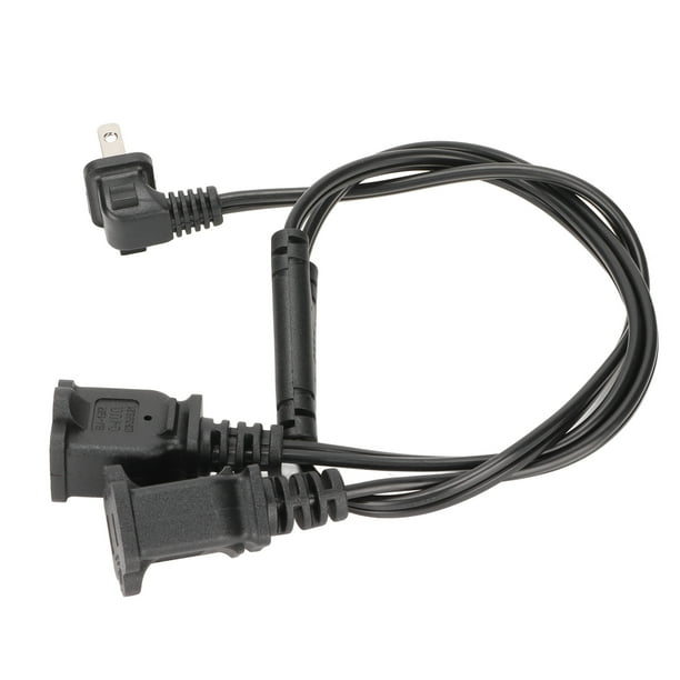 Power Cord Extension Y Splitter, Power Cord Splitter 10A US Plug 125V