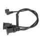 thumbnail image 2 of Extensión de cable de alimentación en Y, divisor NEMA 1‑15P macho a NEMA 1‑15R hembra doble, 2 pies, 18 AGW, 10 A, enchufe estadounidense, 125 V, 2 of 12