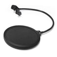 thumbnail image 3 of Double Layer Recording Anti-spray Studio Microphone Hood Windproof Anti-break Tone (large Diameter 15.5cm) For Recording Studio (black), 3 of 5