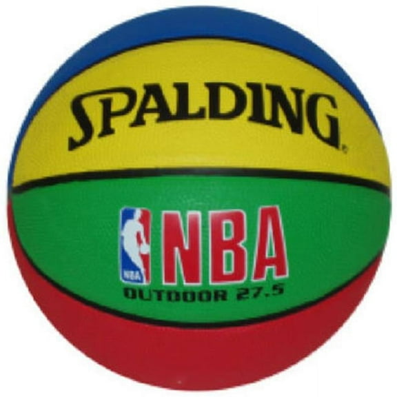 Spalding Junior NBA Basketball with Durable Outside Cover, Size 27.5"