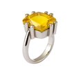 thumbnail image 5 of Hanna Boya Cushion Cut Natural No Heat Citrine Ring, 11ct, 5 of 7