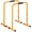 Yellow, variant on CONCETTA Functional Heavy Duty Dip Stands, Adjustable Height for Push Up Stand, Bench press, Non-Slip Feet, 400lbs Capacity, Black