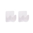 thumbnail image 2 of Last Chance Qaailabf 2PC Wall Hanger Arc-shaped Slot Telescopic Rod Fixed Support Rod Supporting Spray Bottle Hanger, 2 of 9