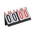thumbnail image 2 of S SERENABLE Flip Scoreboard Portable Scoreboard for Coaches Baseball Tennis Ball 4 Digits 37x17.5cm, 2 of 9