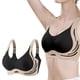 thumbnail image 5 of Brasier sin Varillas Mujer Sujetador Deportivo Inalámbrico para Mujer, de Alta Sujeción, sin Costuras, Cómodo, Talla Grande, para Entrenamiento, Yoga, Correr, Gimnasio, Ropa Deportiva. Mediana, 5 of 5