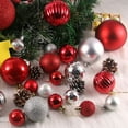 thumbnail image 7 of 80-Piece Shatterproof Ornament Set - Unbreakable Christmas Tree Baubles for Festive Home & Holiday Hanging Decor, 7 of 7