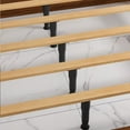 thumbnail image 2 of Hemobllo 2-Pack Adjustable Black PP Bed Support Legs Heavy Duty Furniture Frame Replacement Parts, 2 of 8