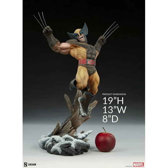Marvel Collectible X-Men Collection 20 Inch Statue Figure Premium Format - Wolverine Sideshow 300731