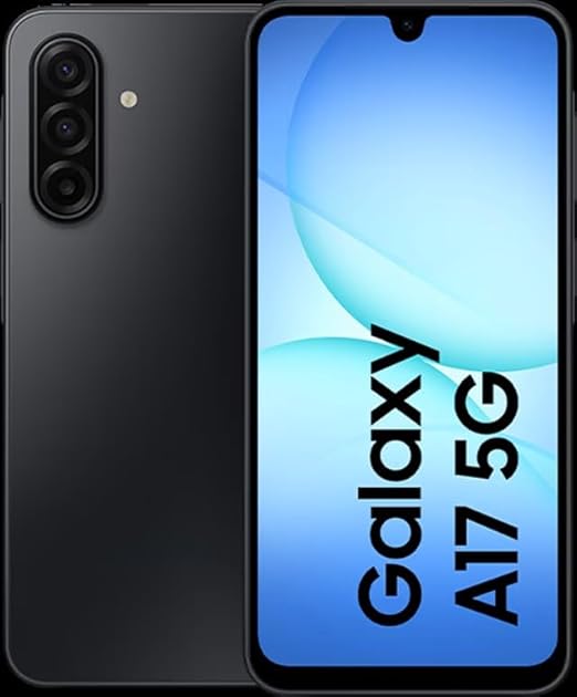 Samsung Galaxy A17 5G A176B 128GB Dual-SIM GSM Unlocked Android Smartphone (Latin America Version) - Black