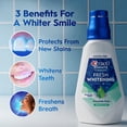 thumbnail image 4 of Crest Mouthwash 3D White Fresh Whitening, Great Tasting Whitening Guaranteed, Alcohol-Free, Peroxide Free, Energizing Mint Flavor, 1 L (33.8 fl oz), 4 of 12