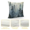 thumbnail image 4 of Nawypu  Throw Pillow Cover Watercolor Foggy Tree Misty Mountain Wild Outdoor Landscape Nature Decor Lumbar Pillow Case Cushion for Sofa Couch Bed Standard, 4 of 5