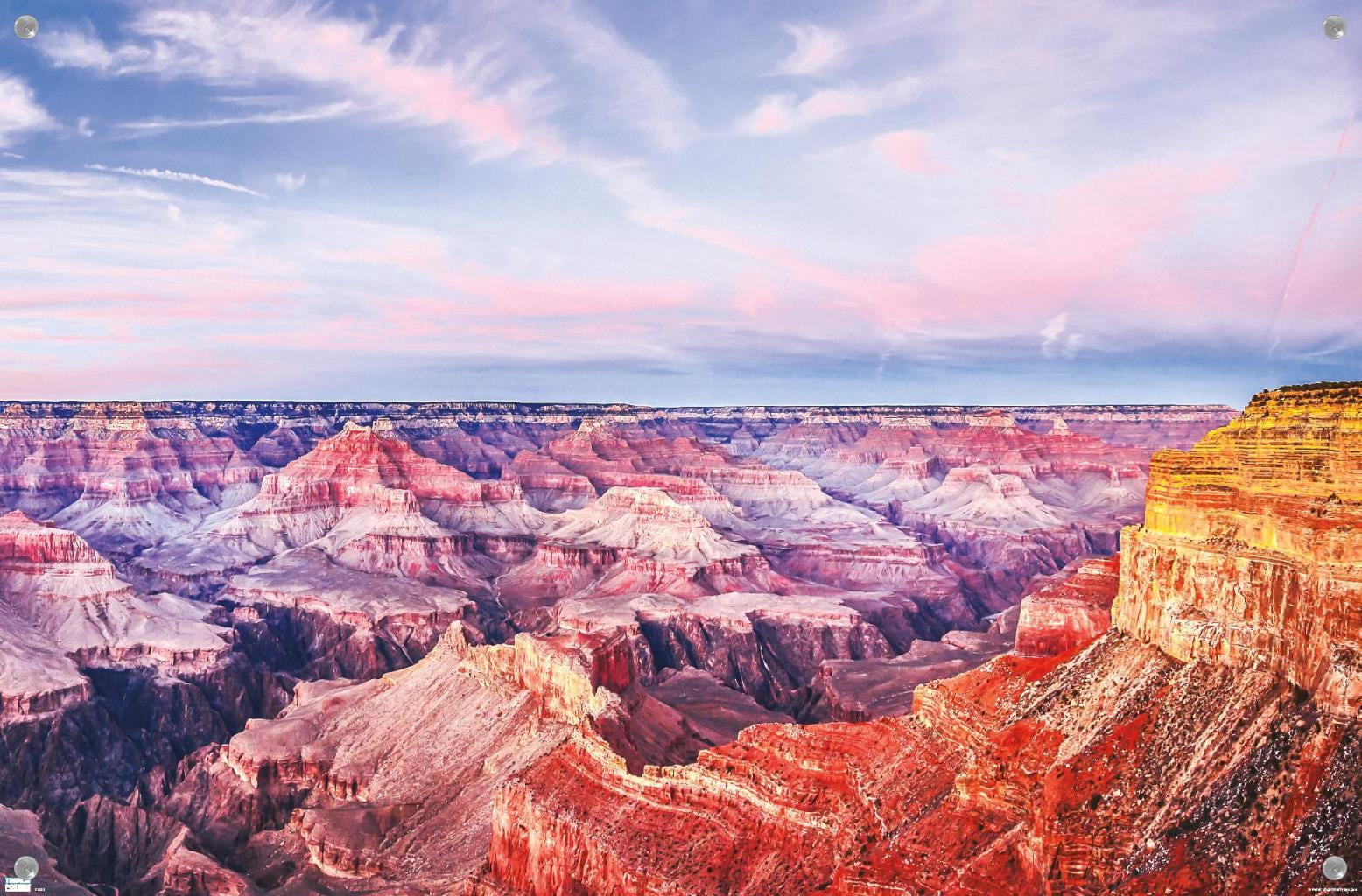 Wonders of the World - Grand Canyon Wall Poster with Pushpins, 14.725" x 22.375"
