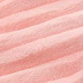 thumbnail image 4 of De Colchón cinturo Estuche Amortiguador Cubierta Almohadilla Reversible Franela A Rayas Decoración Cama Sofá Rosa 30x50cm Soledad Funda de almohada de franela, 4 of 9