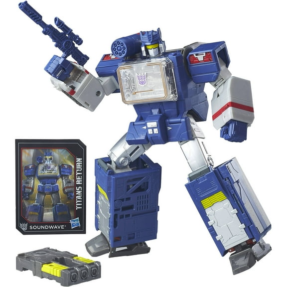 Transformers Generations Titans Return Soundwave and Soundblaster