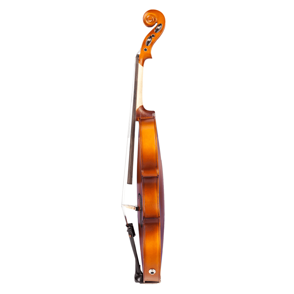 Tcbosik 4/4 Violin For Beginners, Acoustic Violins Set with Electronic Tuner and Connecting Wire, Fiddle Kit with Case, Bow, Strings and Shoulder Rest, Matte Color