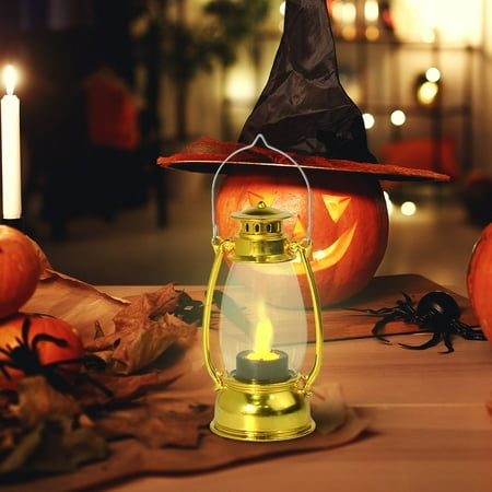 

Seebayas Vintage Swinging Candlelight Wind Lantern Horse Lantern Ornament Camping Handheld Nightlight Ins Bedroom LED Decorative Spooky Cutie Coloring Decoc Halloween Decorations Clearance