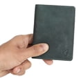 thumbnail image 3 of Leather Credit Card Holder For Men and Women Small RFID Blocking Bifold Wallet, 3 of 5