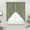 Green, variant on Beige Pink Floral Swag Valances for Windows, Kitchen Curtains 36 Inch Length 2 Panels Set, Spring Flowers Short Curtains for Small Windows Rod Pocket Cafe Curtains Drapes 28"x36"